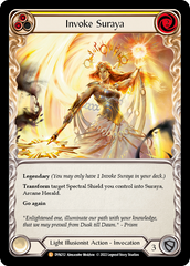 Invoke Suraya // Suraya, Archangel of Knowledge [DYN212] (Dynasty)  Rainbow Foil | Magic Magpie