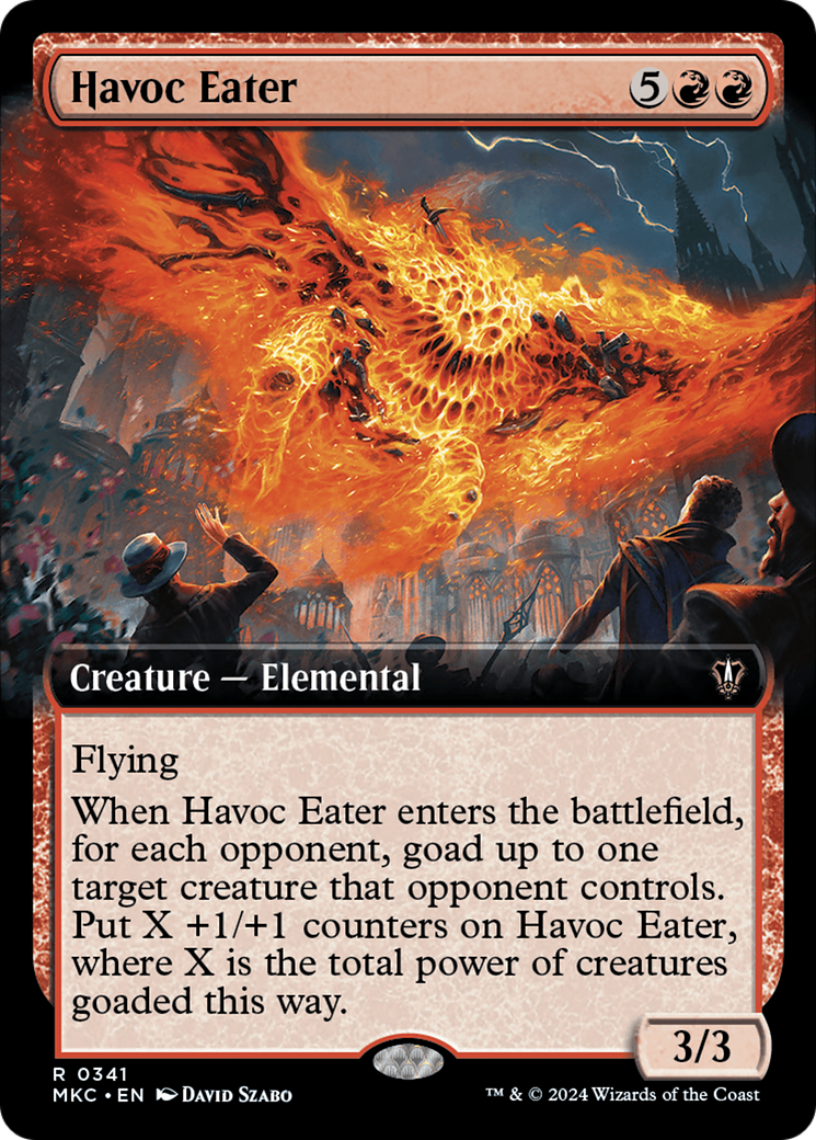 Havoc Eater (Extended Art) [Murders at Karlov Manor Commander] | Magic Magpie