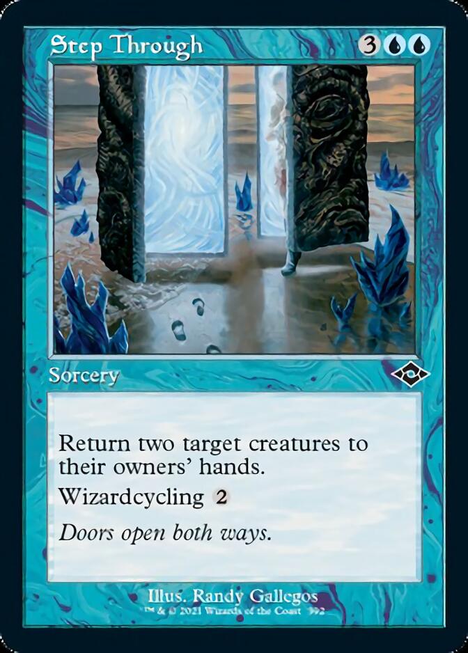 Step Through (Retro Foil Etched) [Modern Horizons 2] | Magic Magpie