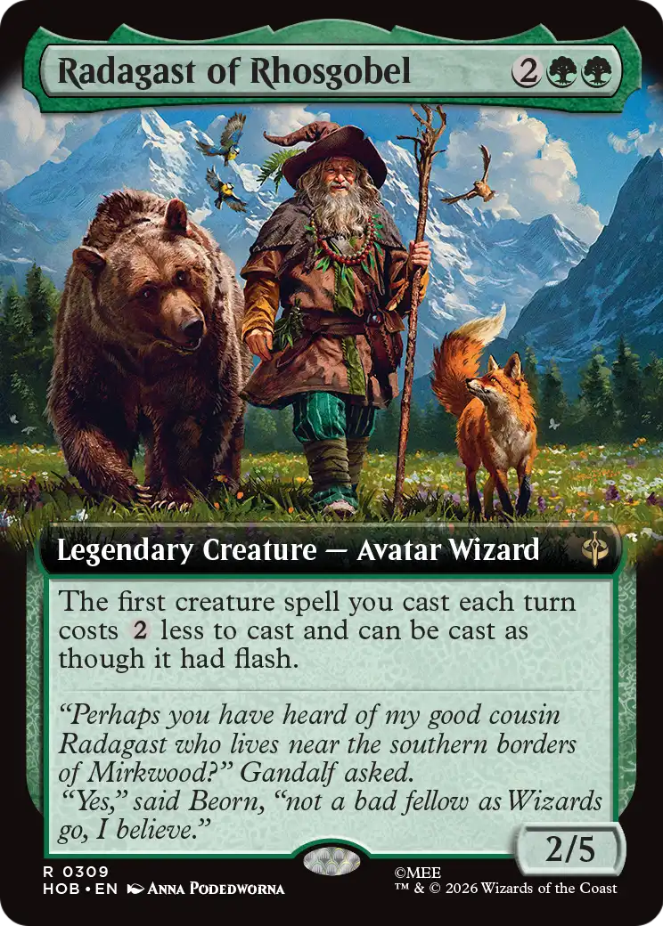 Radagast of Rhosgobel (Extended Art) [The Hobbit] | Magic Magpie