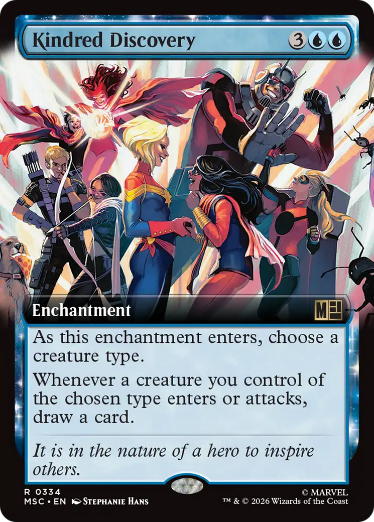 Kindred Discovery (Extended Art) [Marvel Super Heroes Commander] | Magic Magpie
