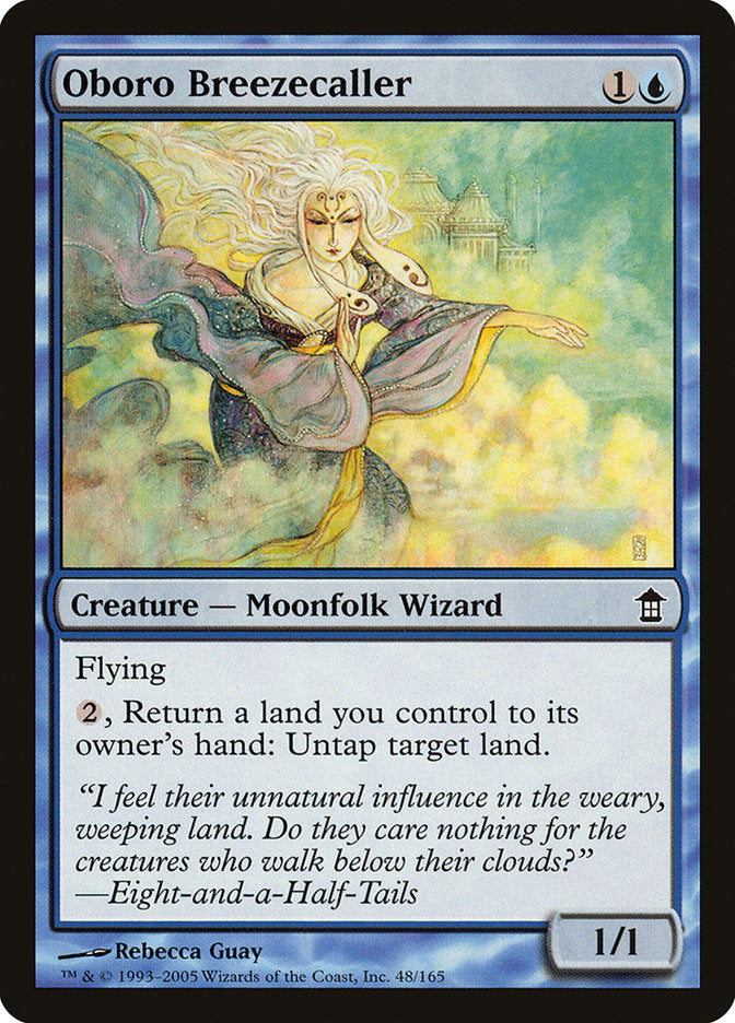 Oboro Breezecaller [Saviors of Kamigawa] | Magic Magpie