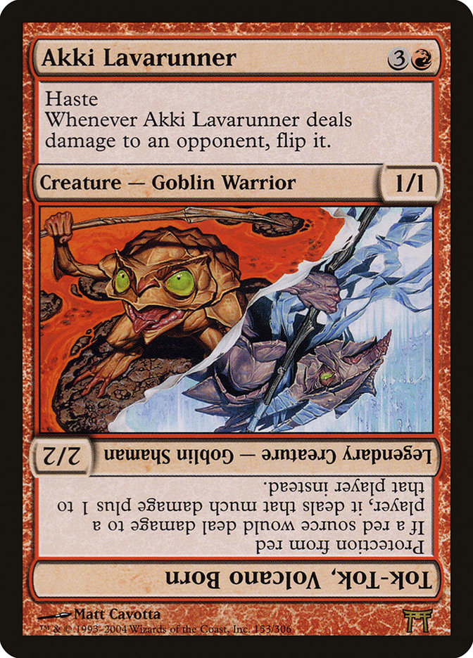 Akki Lavarunner [Champions of Kamigawa] | Magic Magpie