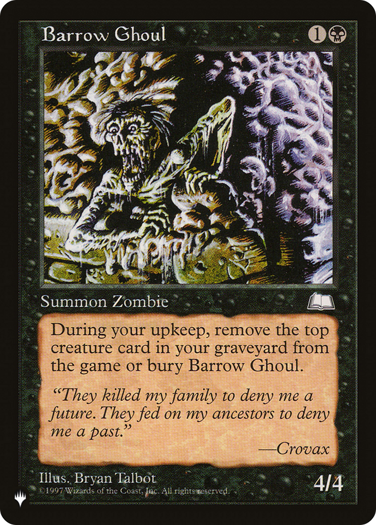 Barrow Ghoul [The List] | Magic Magpie