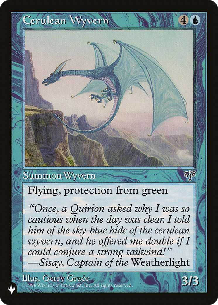 Cerulean Wyvern [The List Reprints] | Magic Magpie