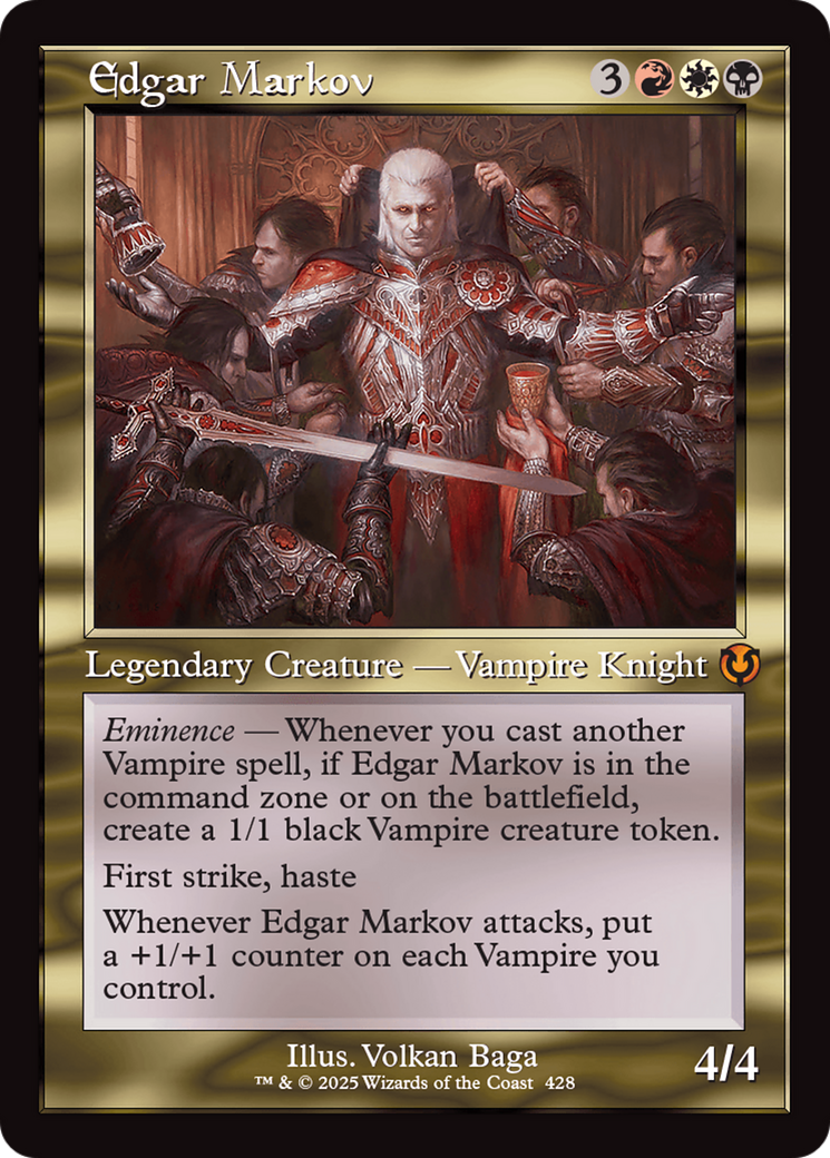 Edgar Markov (Retro Frame) [Innistrad Remastered] | Magic Magpie