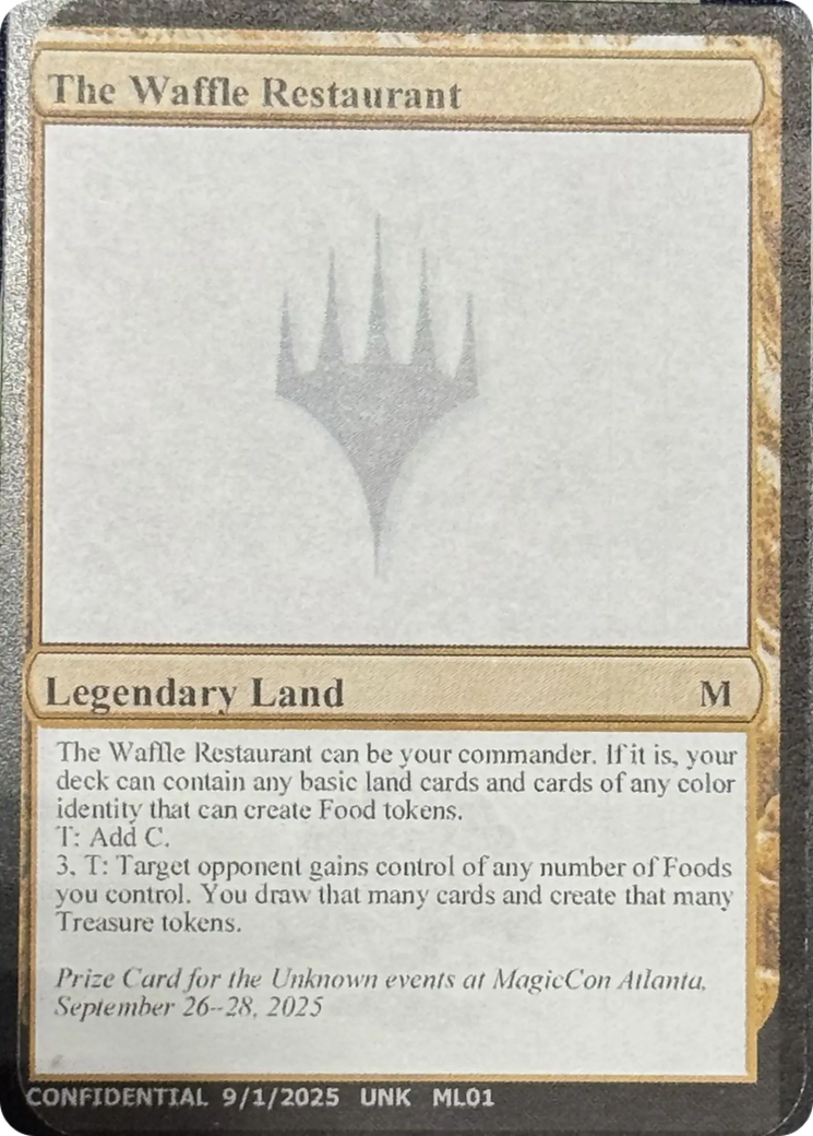 The Waffle Restaurant [Unknown Event] | Magic Magpie