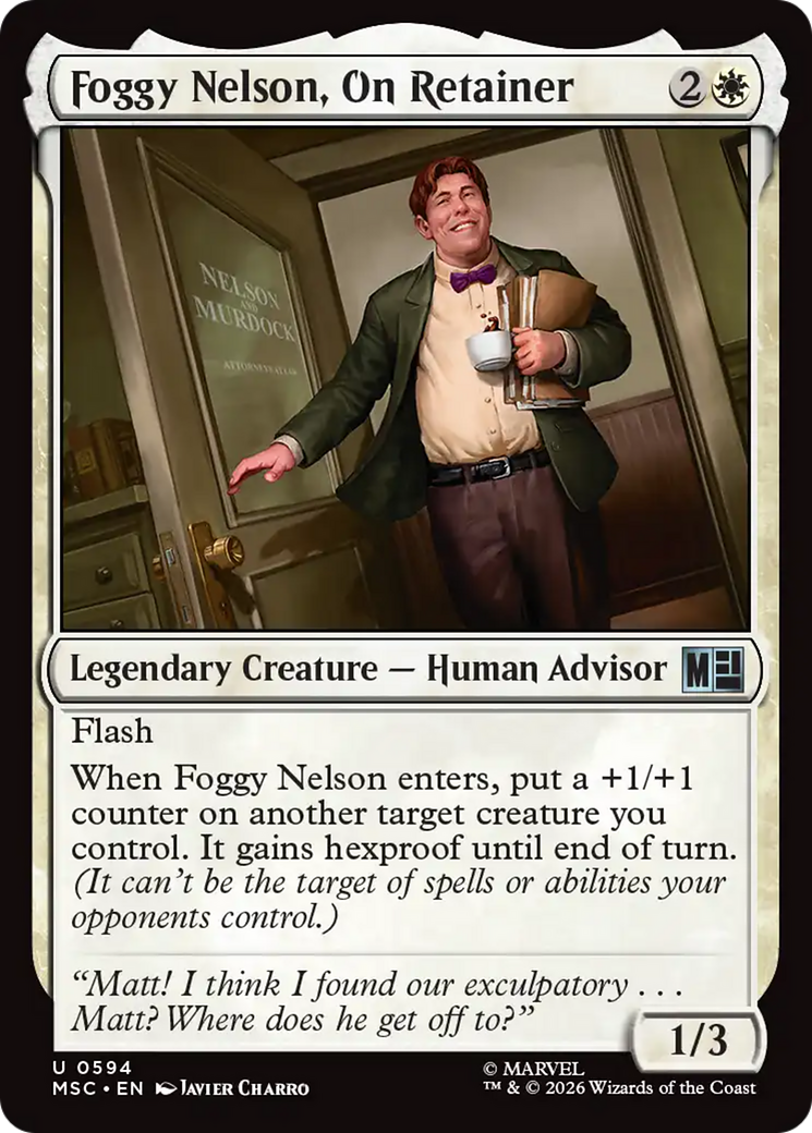 Foggy Nelson, On Retainer [Marvel Super Heroes Commander] | Magic Magpie