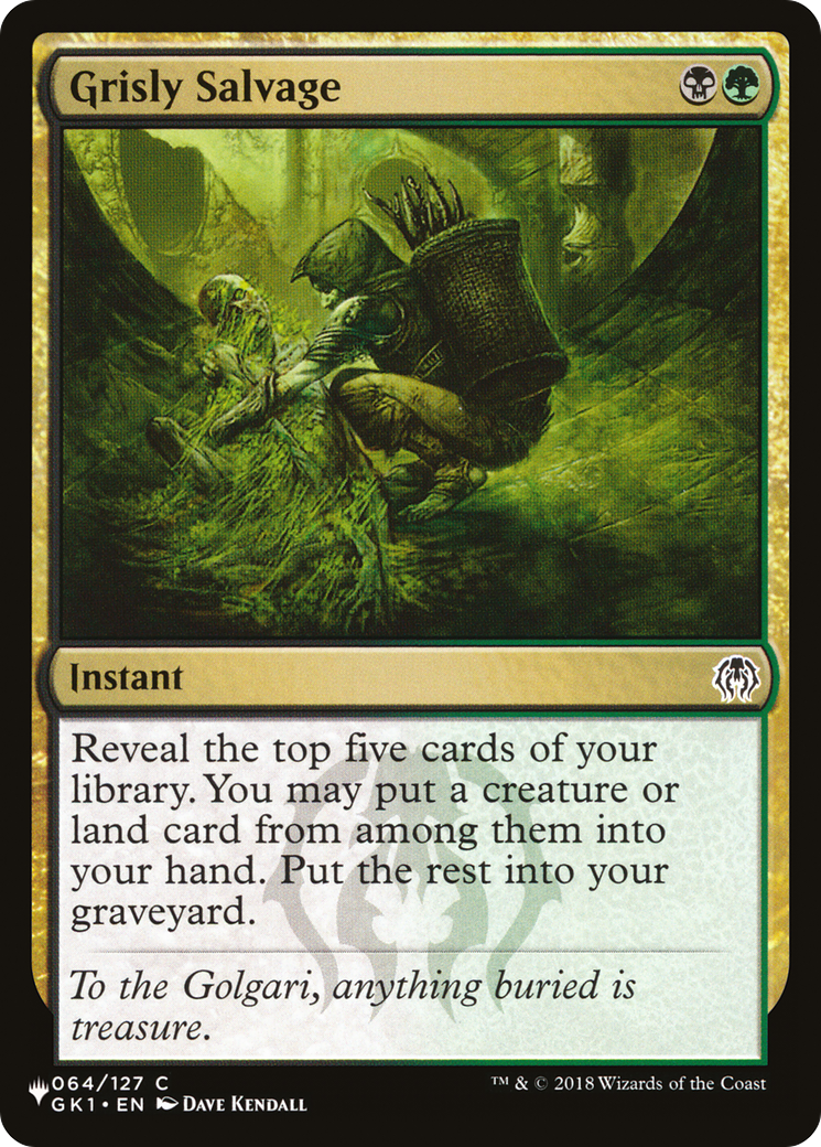 Grisly Salvage [The List] | Magic Magpie