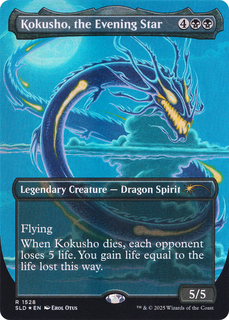 Kokusho, the Evening Star (Rainbow Foil) [Secret Lair Drop Series] | Magic Magpie