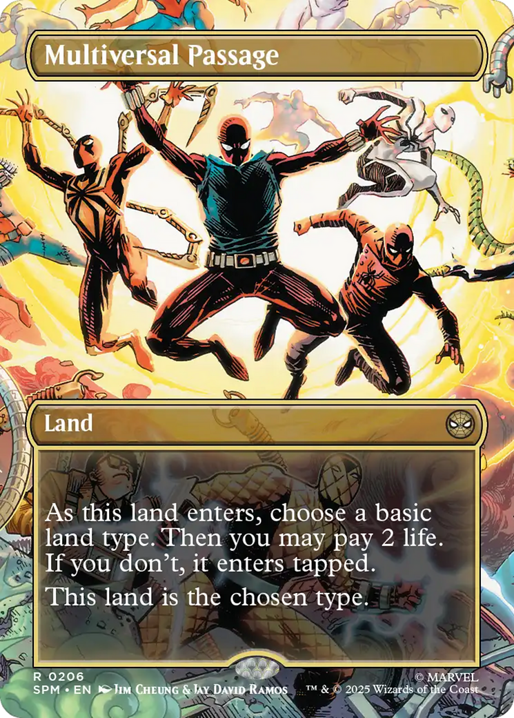 Multiversal Passage (Borderless) [Marvel's Spider-Man] | Magic Magpie