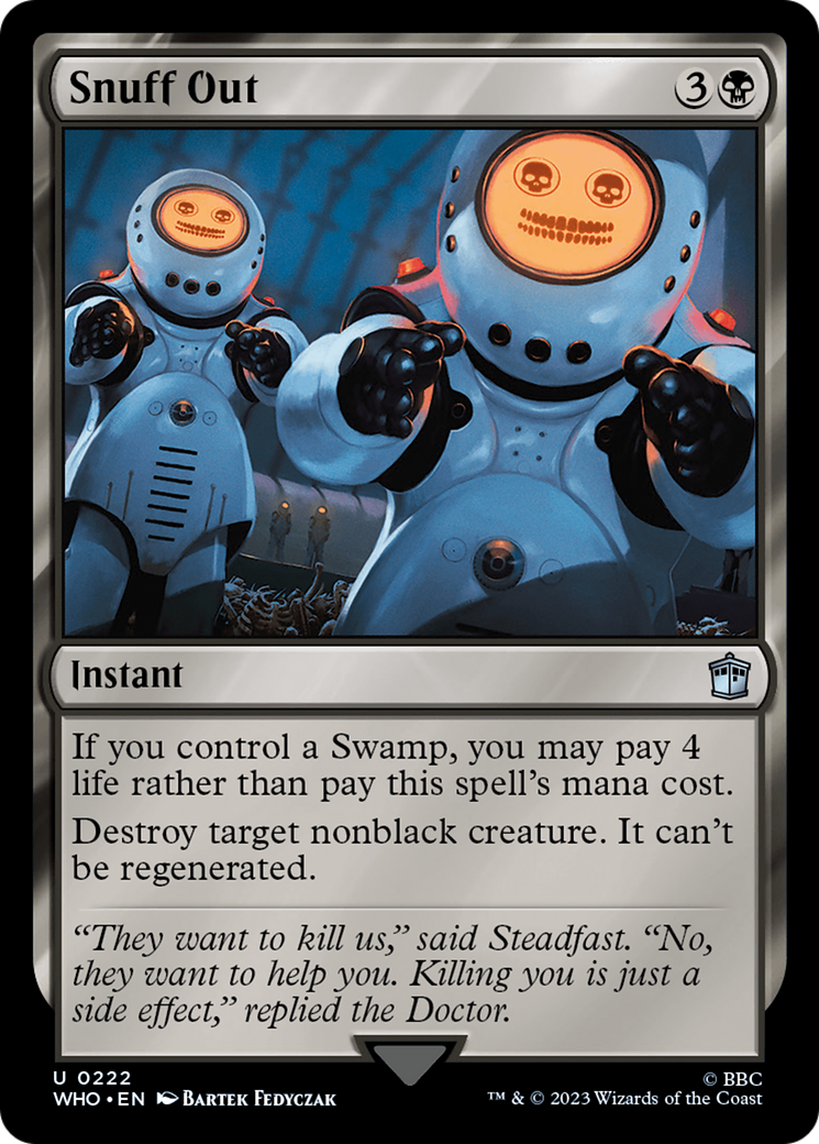 Snuff Out [Doctor Who] | Magic Magpie