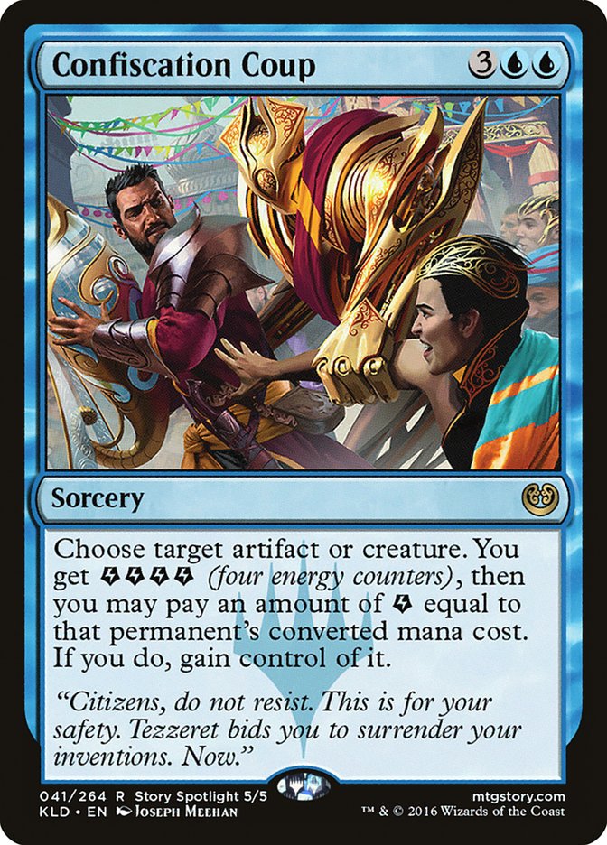 Confiscation Coup [Kaladesh] | Magic Magpie