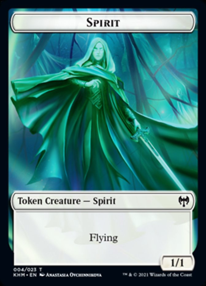 Spirit Token [Kaldheim Tokens] | Magic Magpie