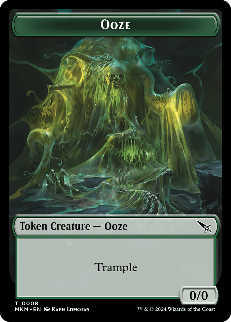 Ooze Token [Murders at Karlov Manor Tokens] | Magic Magpie