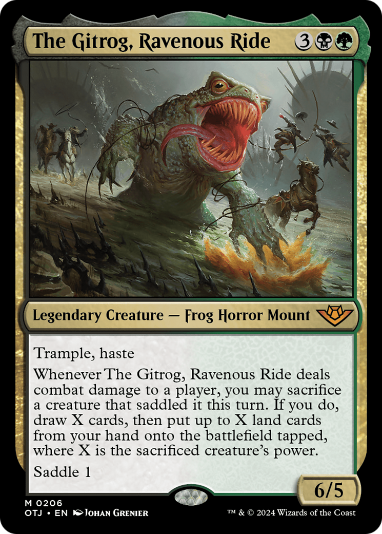 The Gitrog, Ravenous Ride [Outlaws of Thunder Junction] | Magic Magpie