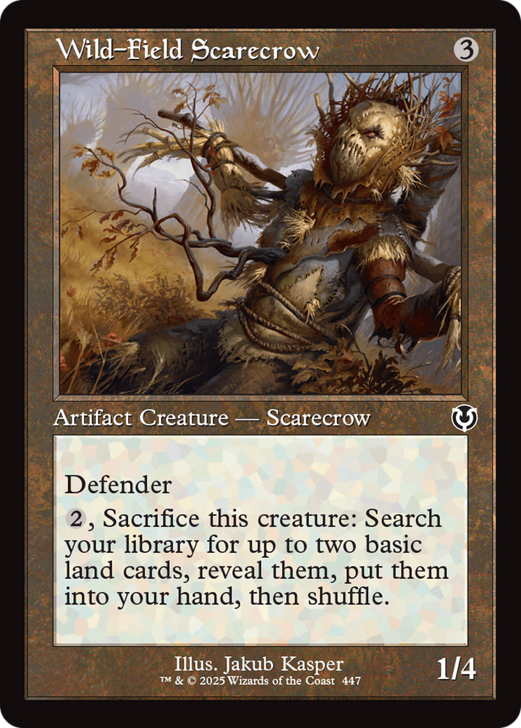 Wild-Field Scarecrow (Retro Frame) [Innistrad Remastered] | Magic Magpie