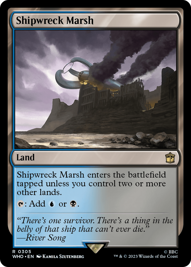 Shipwreck Marsh [Doctor Who] | Magic Magpie