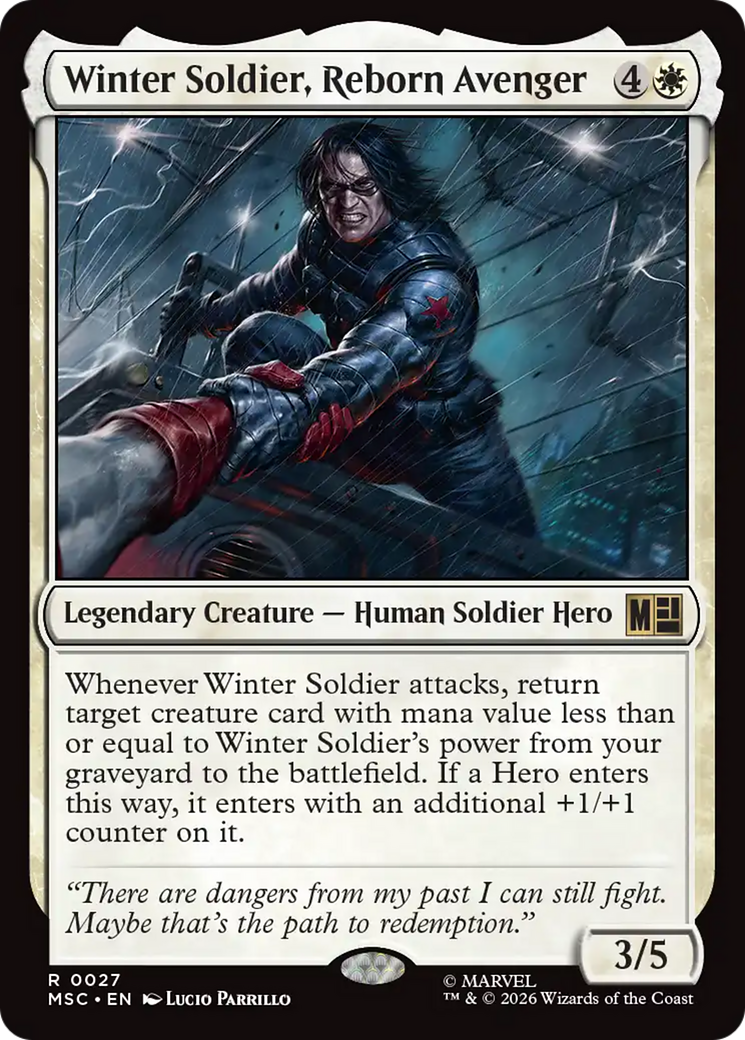 Winter Soldier, Reborn Avenger [Marvel Super Heroes Commander] | Magic Magpie
