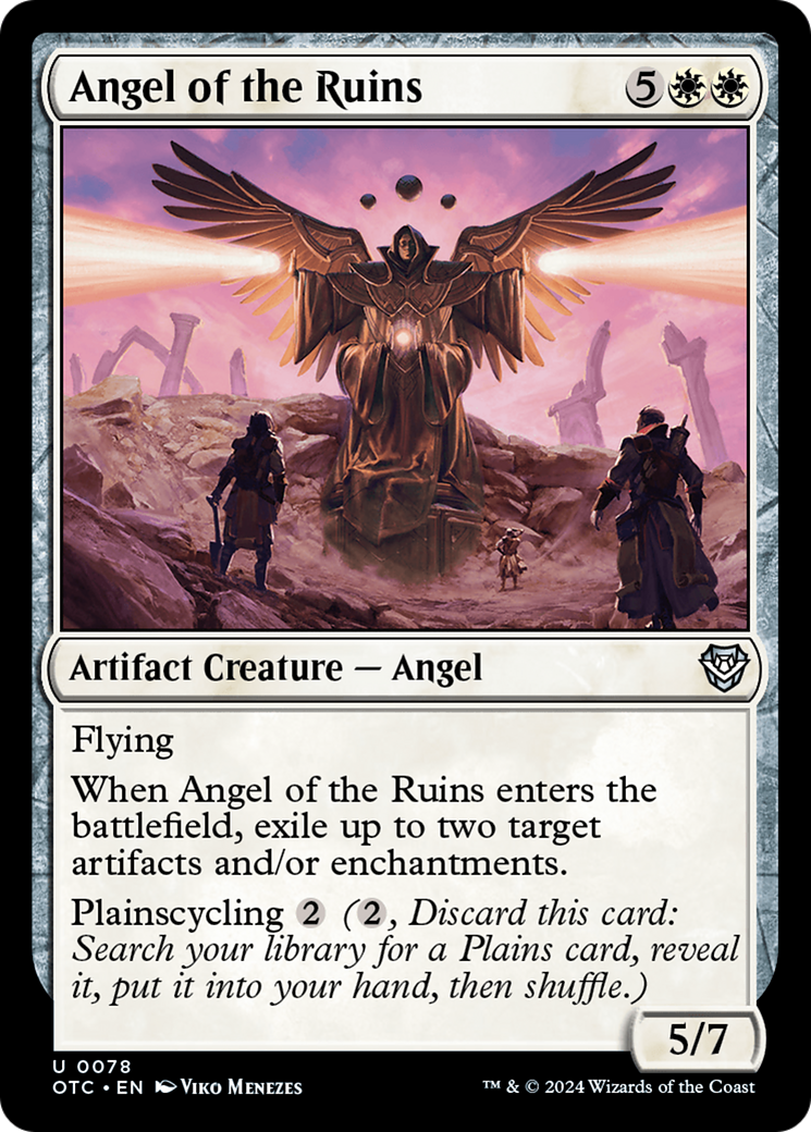 Angel of the Ruins [Outlaws of Thunder Junction Commander] | Magic Magpie