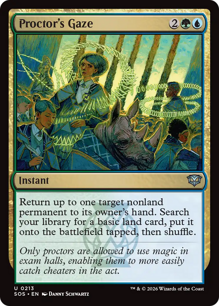 Proctor's Gaze [Secrets of Strixhaven] | Magic Magpie