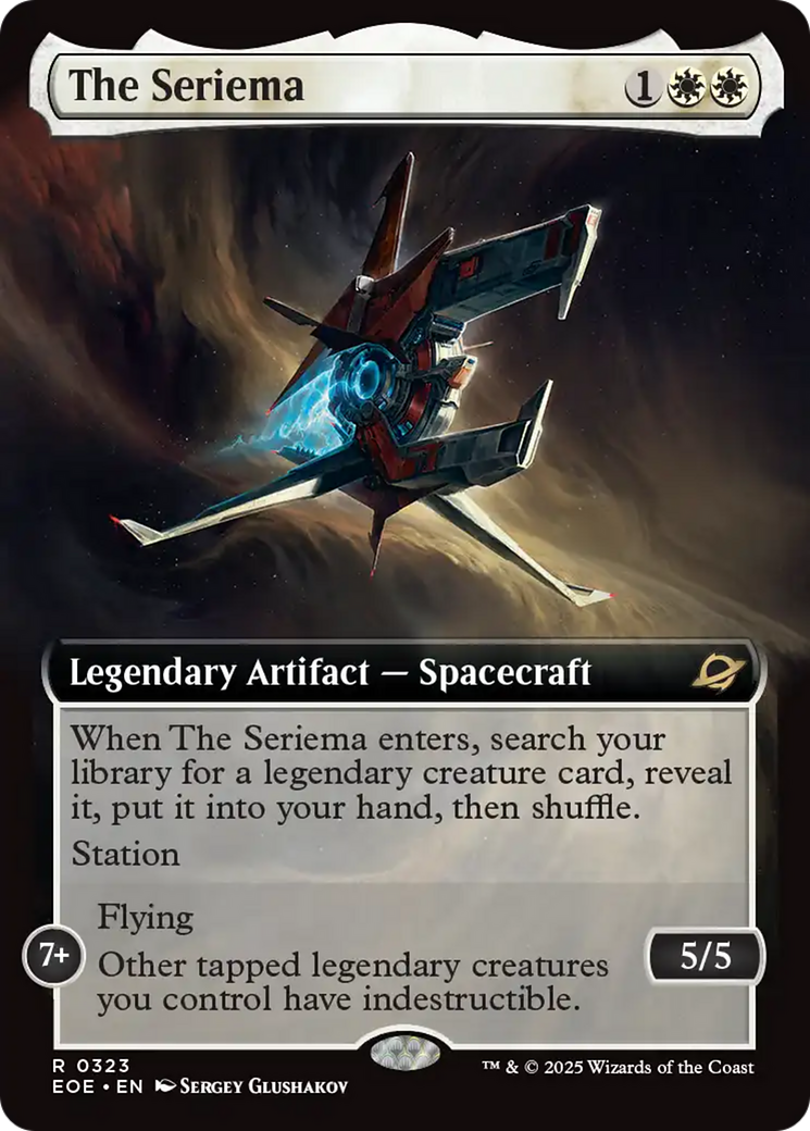 The Seriema (Extended Art) [Edge of Eternities] | Magic Magpie