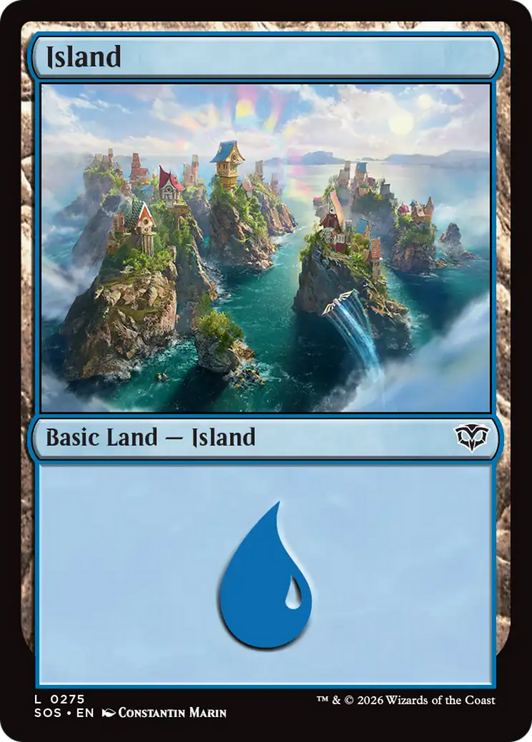 Island (0275) [Secrets of Strixhaven] | Magic Magpie