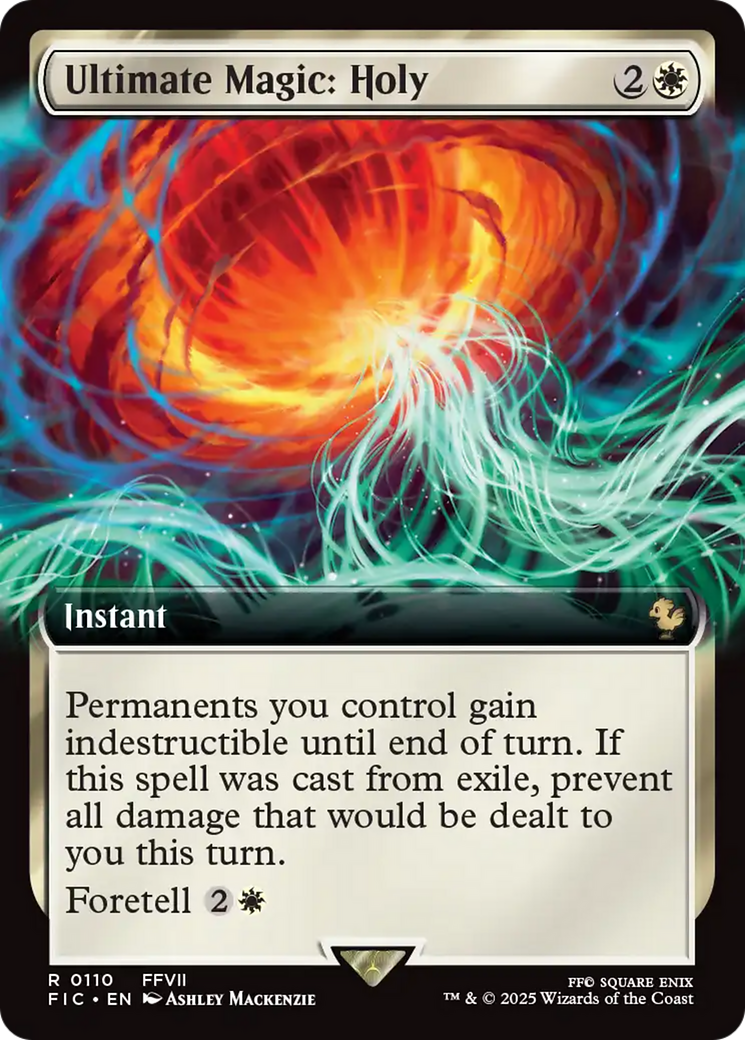 Ultimate Magic: Holy (Extended Art) [FINAL FANTASY Commander] | Magic Magpie