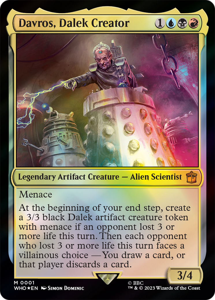 Davros, Dalek Creator [Doctor Who] | Magic Magpie