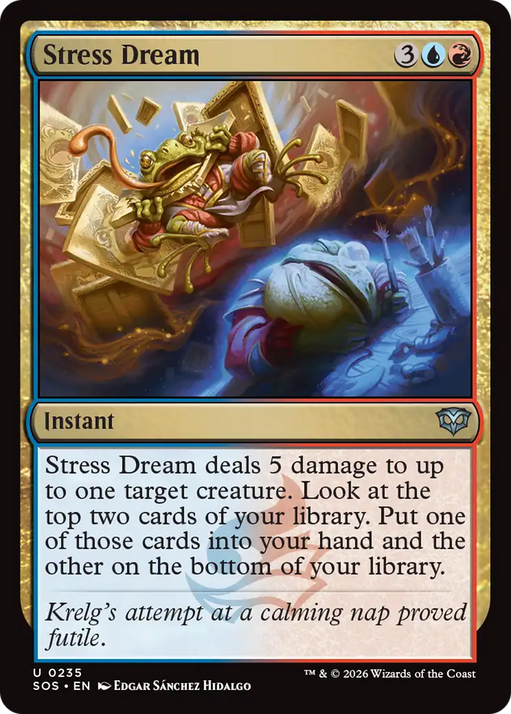 Stress Dream [Secrets of Strixhaven] | Magic Magpie
