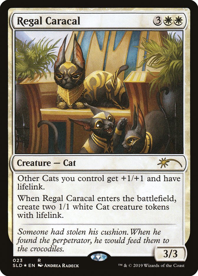 Regal Caracal [Secret Lair Drop Series] | Magic Magpie