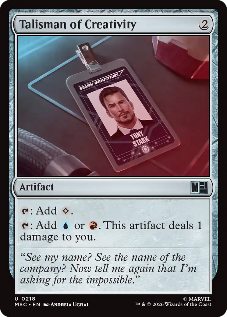 Talisman of Creativity [Marvel Super Heroes Commander] | Magic Magpie
