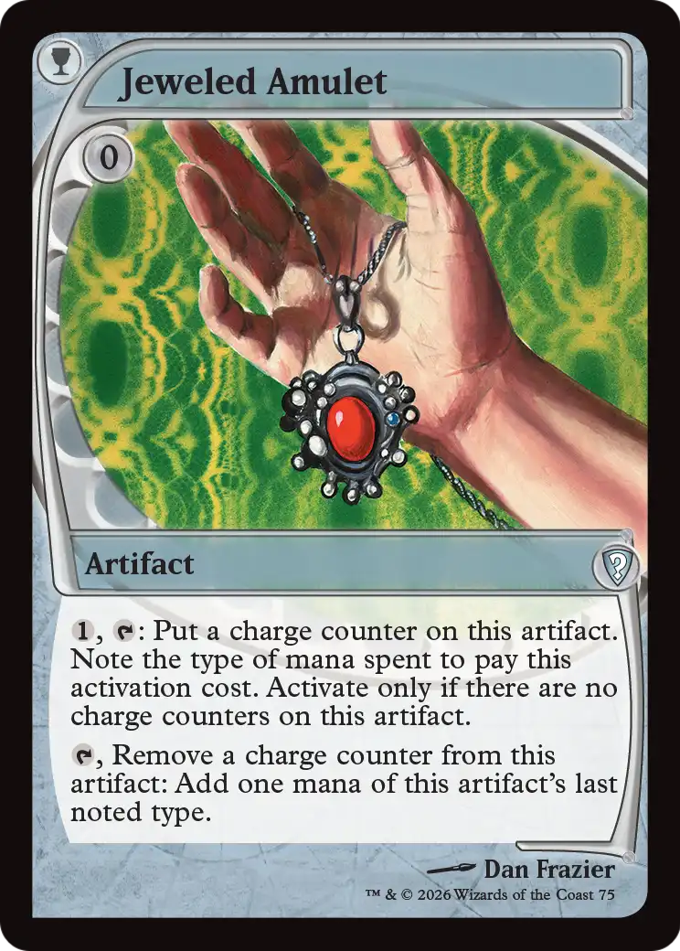 Jeweled Amulet (Future Sight) [Mystery Booster: Commander Edition] | Magic Magpie