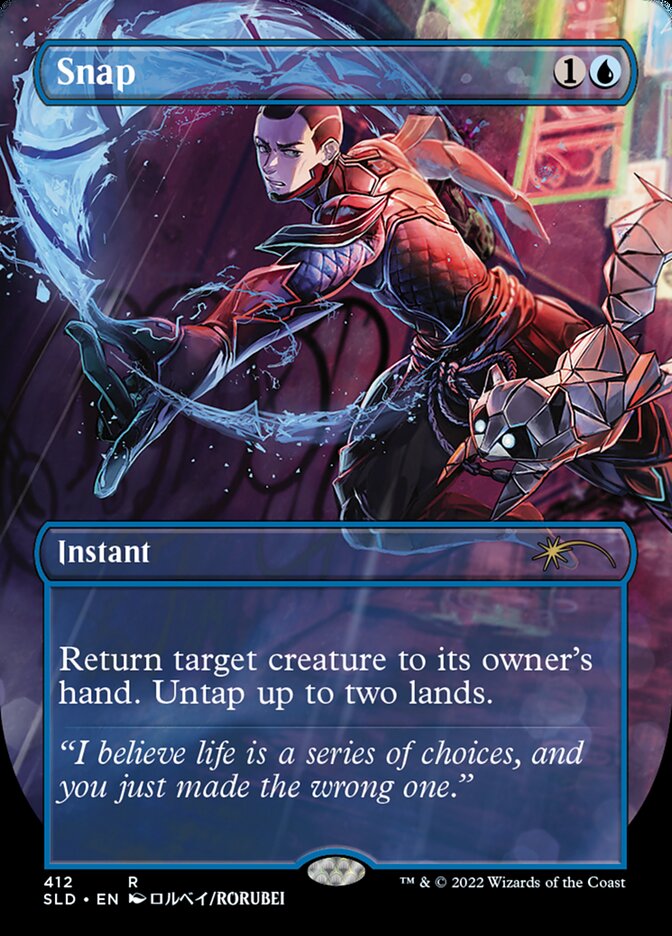 Snap (Borderless) [Secret Lair Drop Series] | Magic Magpie