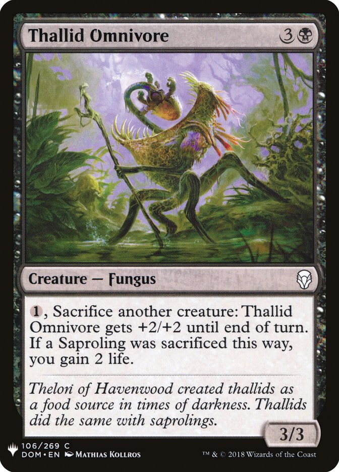 Thallid Omnivore [Mystery Booster] | Magic Magpie