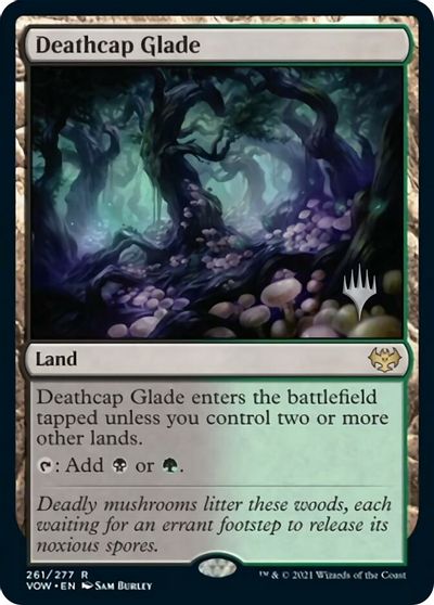 Deathcap Glade (Promo Pack) [Innistrad: Crimson Vow Promos] | Magic Magpie