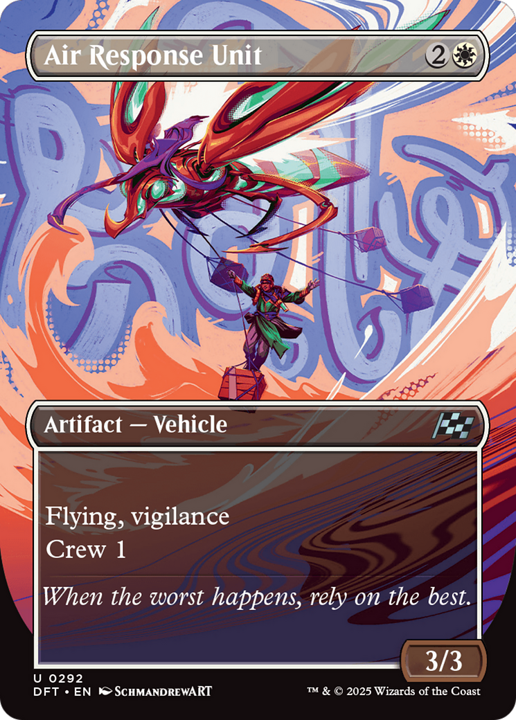 Air Response Unit (Borderless) [Aetherdrift] | Magic Magpie