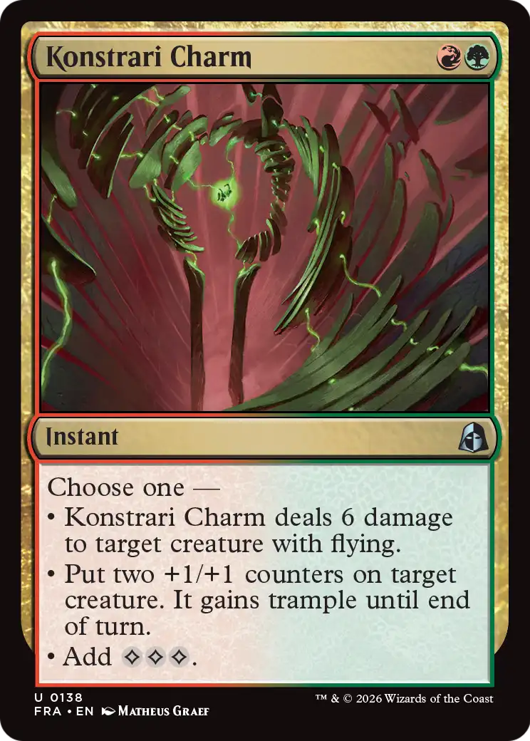 Konstrari Charm [Reality Fracture] | Magic Magpie
