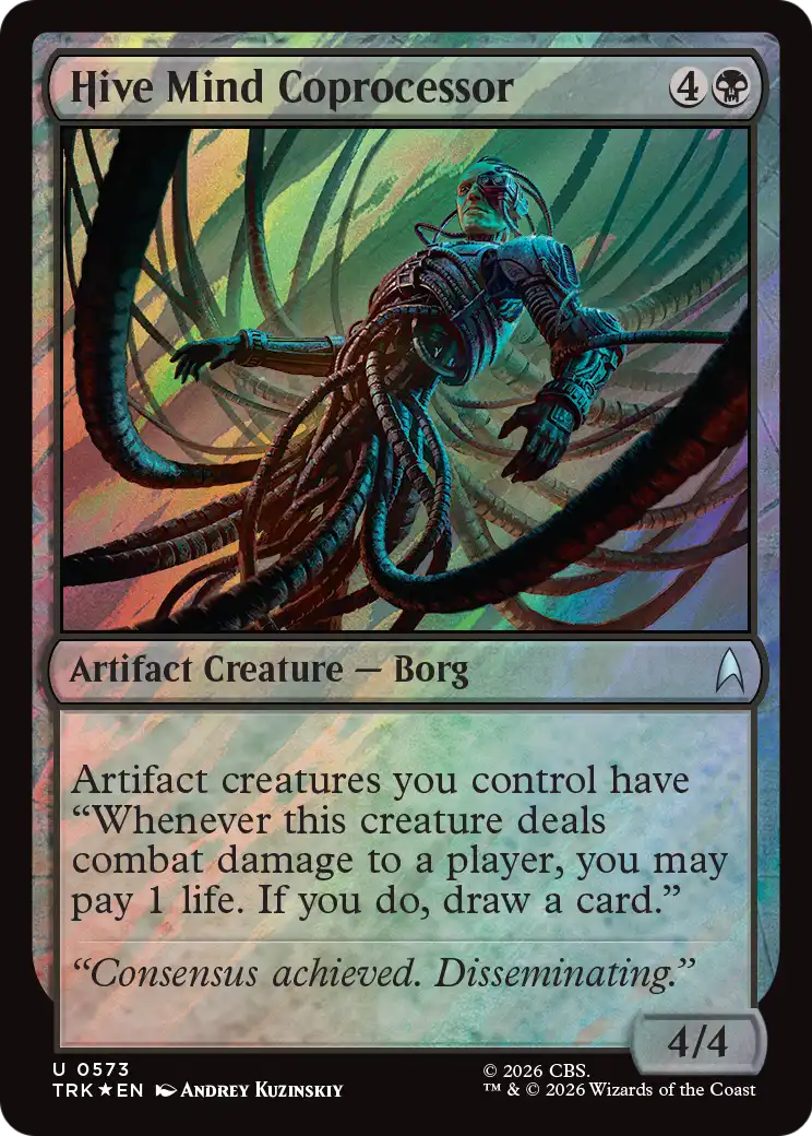 Hive Mind Coprocessor (Surge Foil) [Star Trek] | Magic Magpie
