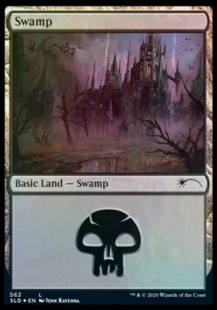 Swamp (Vampires) (562) [Secret Lair Drop Promos] | Magic Magpie