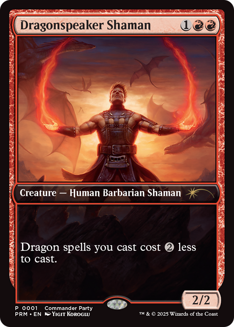 Dragonspeaker Shaman [Wizards Play Network 2025] | Magic Magpie