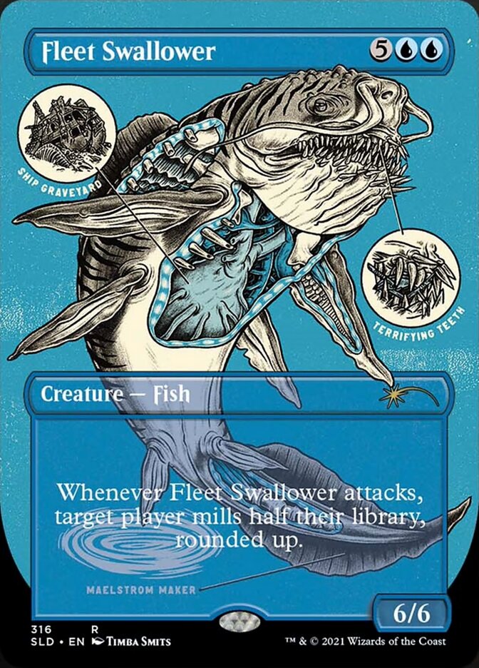 Fleet Swallower (Borderless) [Secret Lair Drop Series] | Magic Magpie