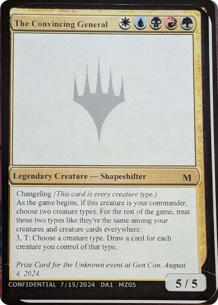 The Convincing General [Unknown Event] | Magic Magpie