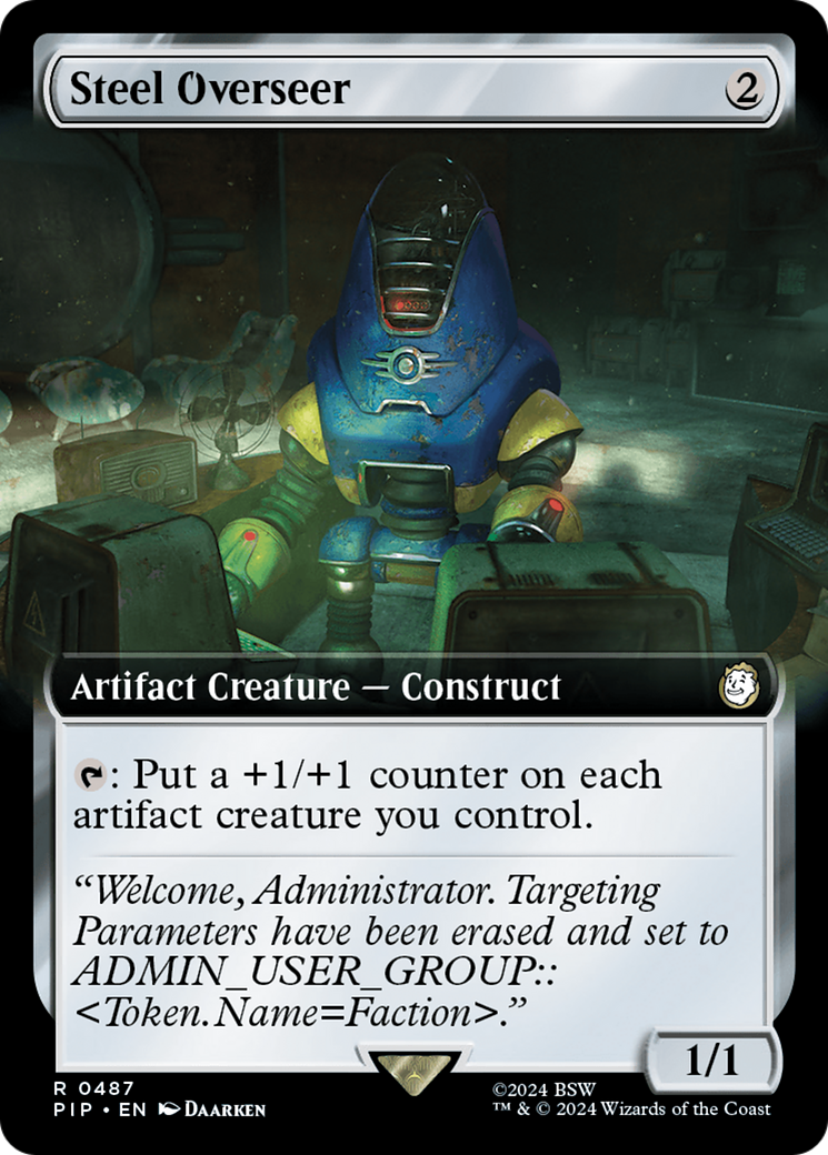 Steel Overseer (Extended Art) [Fallout] | Magic Magpie