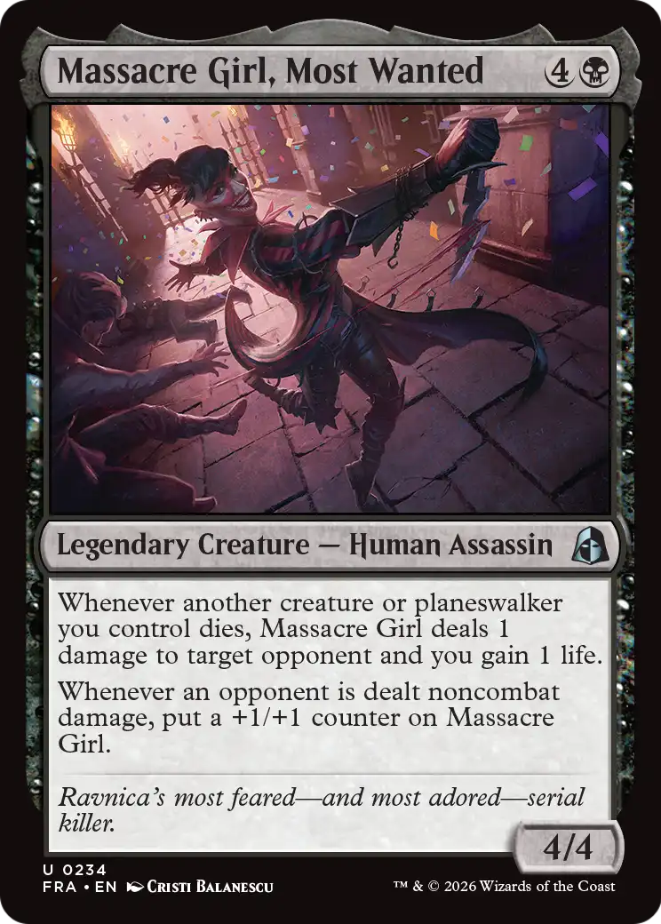 Massacre Girl, Most Wanted [Reality Fracture] | Magic Magpie