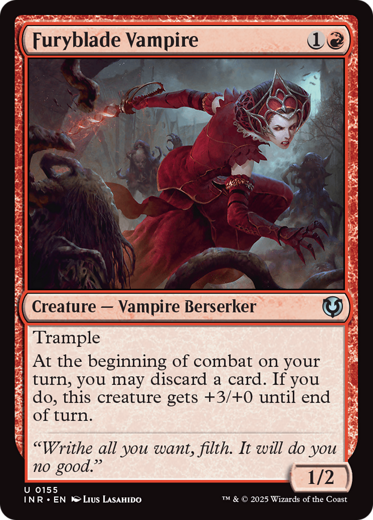 Furyblade Vampire [Innistrad Remastered] | Magic Magpie