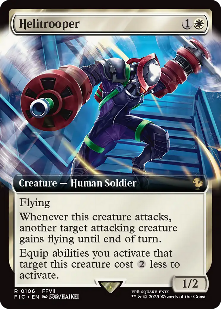 Helitrooper (Extended Art) [FINAL FANTASY Commander] | Magic Magpie