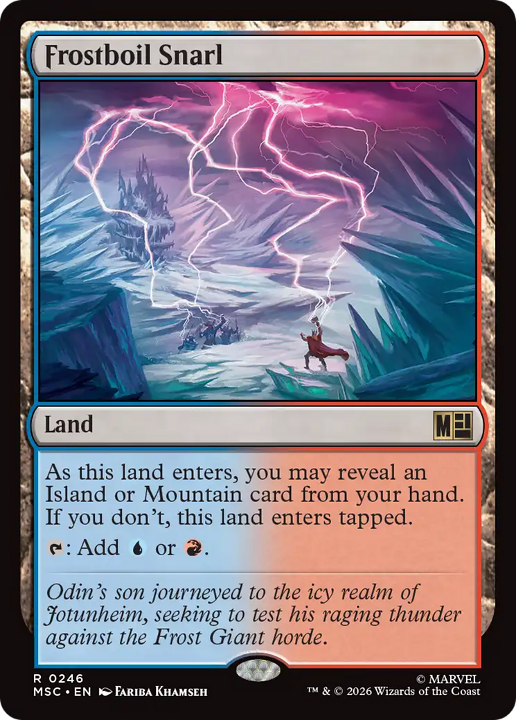 Frostboil Snarl [Marvel Super Heroes Commander] | Magic Magpie