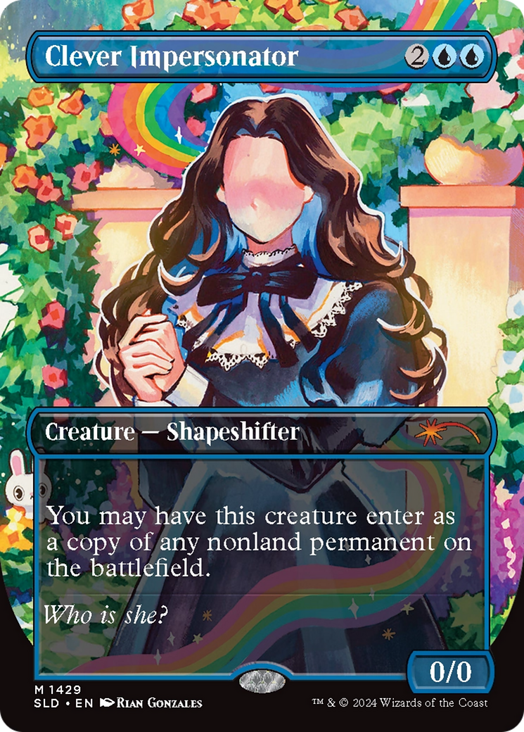Clever Impersonator (Rainbow Foil) [Secret Lair Drop Series] | Magic Magpie