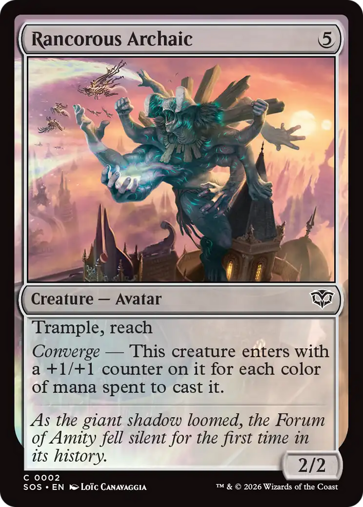 Rancorous Archaic [Secrets of Strixhaven] | Magic Magpie